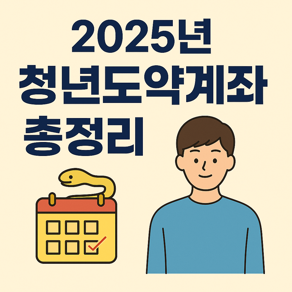 2025년 청년도약계좌 총정리