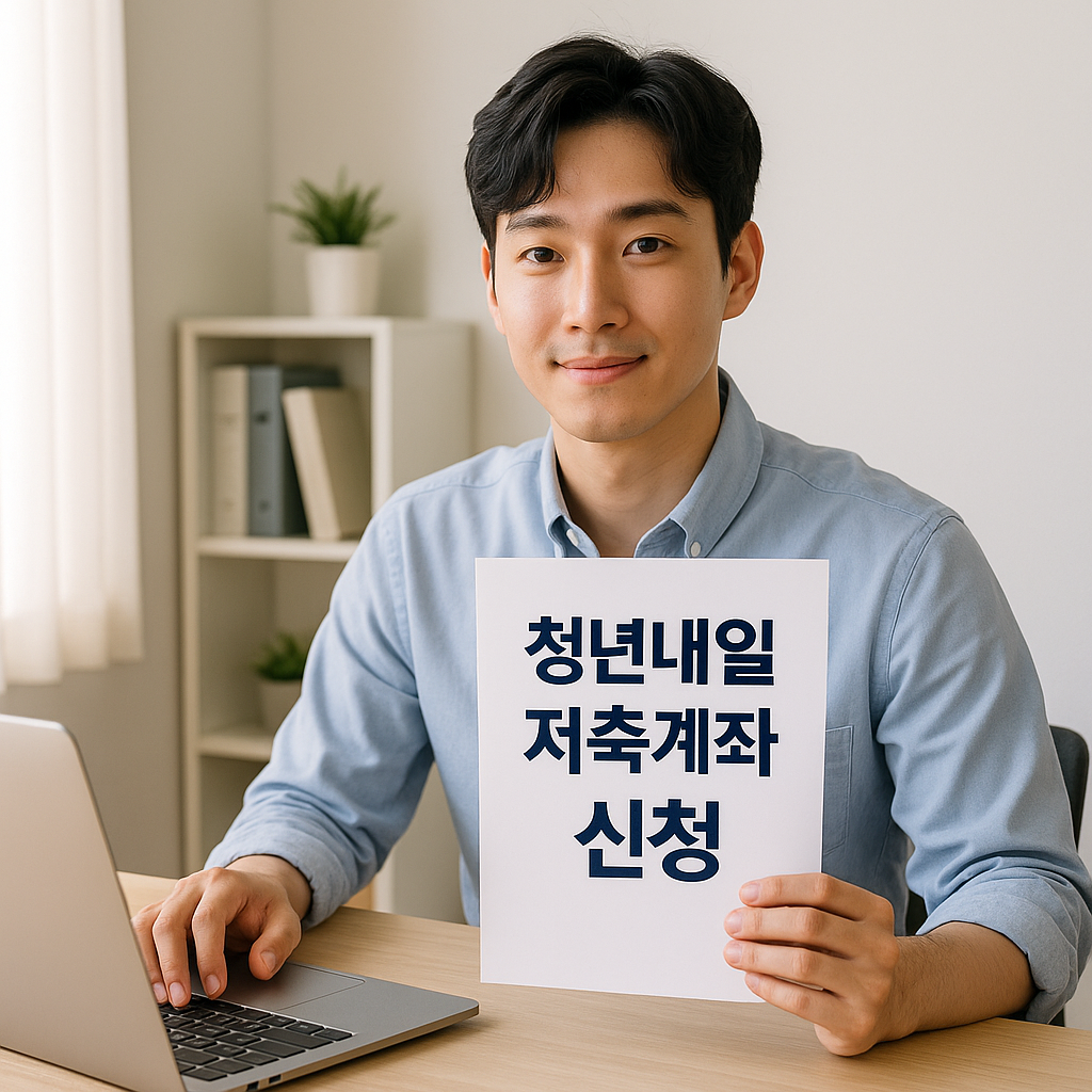 청년내일저축계좌 신청 관련 사진