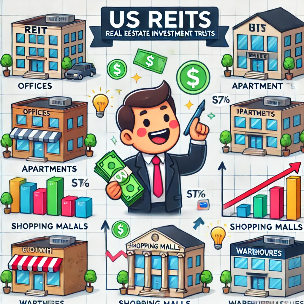 미국 리츠(REITs) 관련 이미지