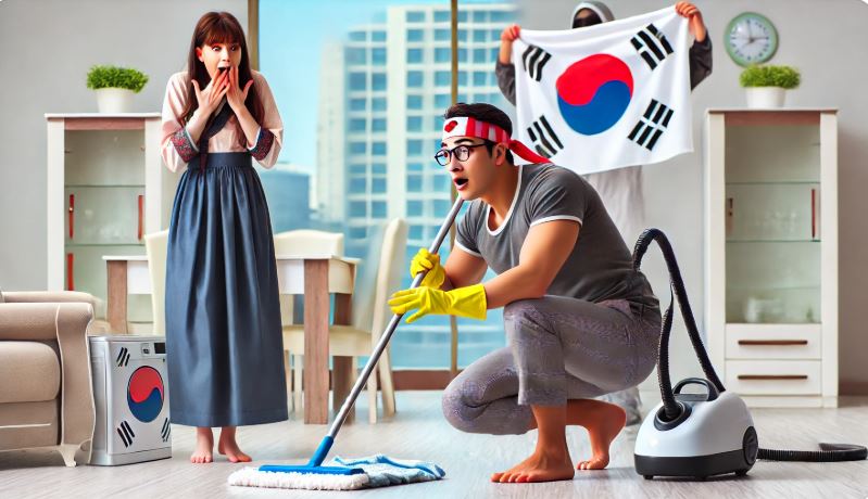 외국인이 놀라는 한국인의 독특한 청소 습관