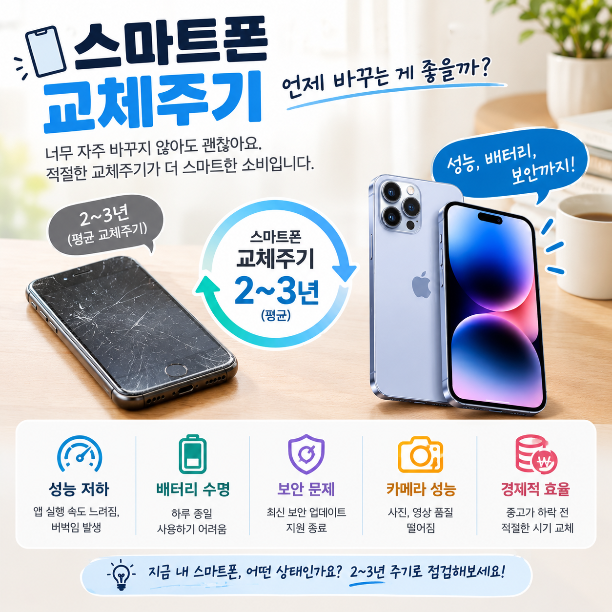 스마트폰 교체주기
