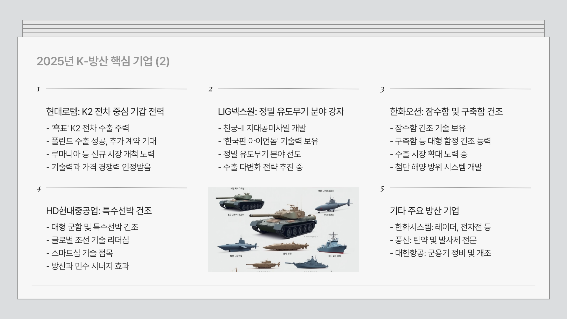 방산주-핵심-기업