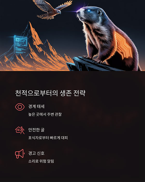 자연 속 위협과 생존 전략