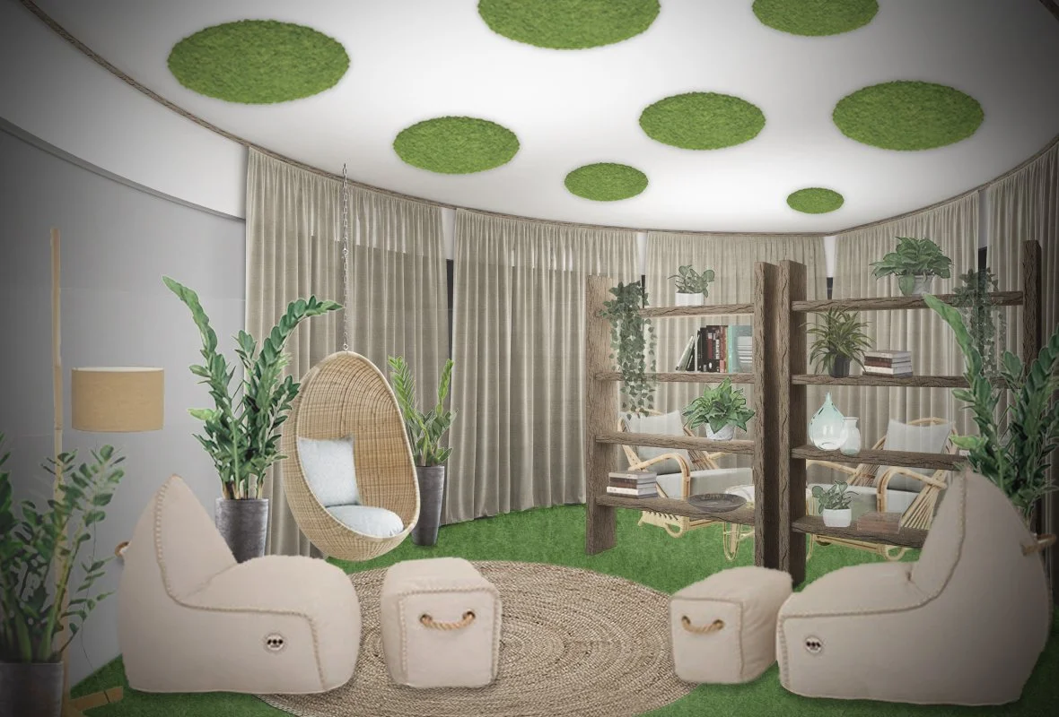 아이 공부방 바이오필릭 디자인