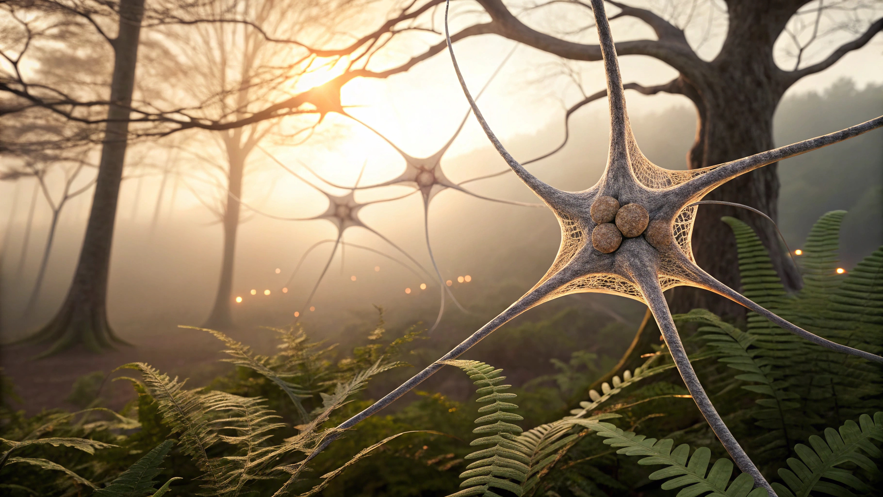 미래형 뉴로모픽 컴퓨팅 비전 이미지