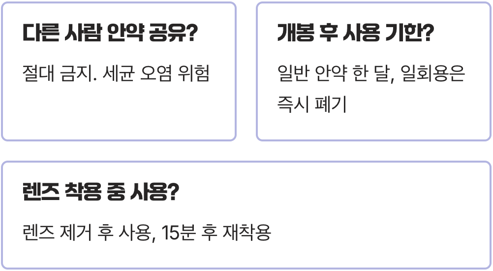 눈충혈 됐을 때 안약, 아무거나 넣으면 큰일! 성분별 올바른 선택과 사용법