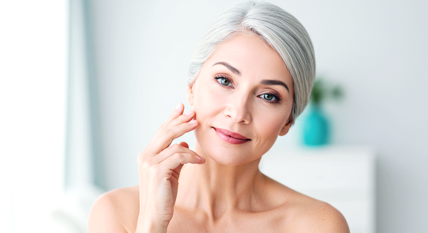 50대 여성 여드름