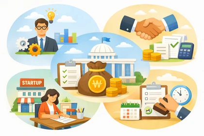 정책자금 지원 기준과 신청 절차 흐름 설명10