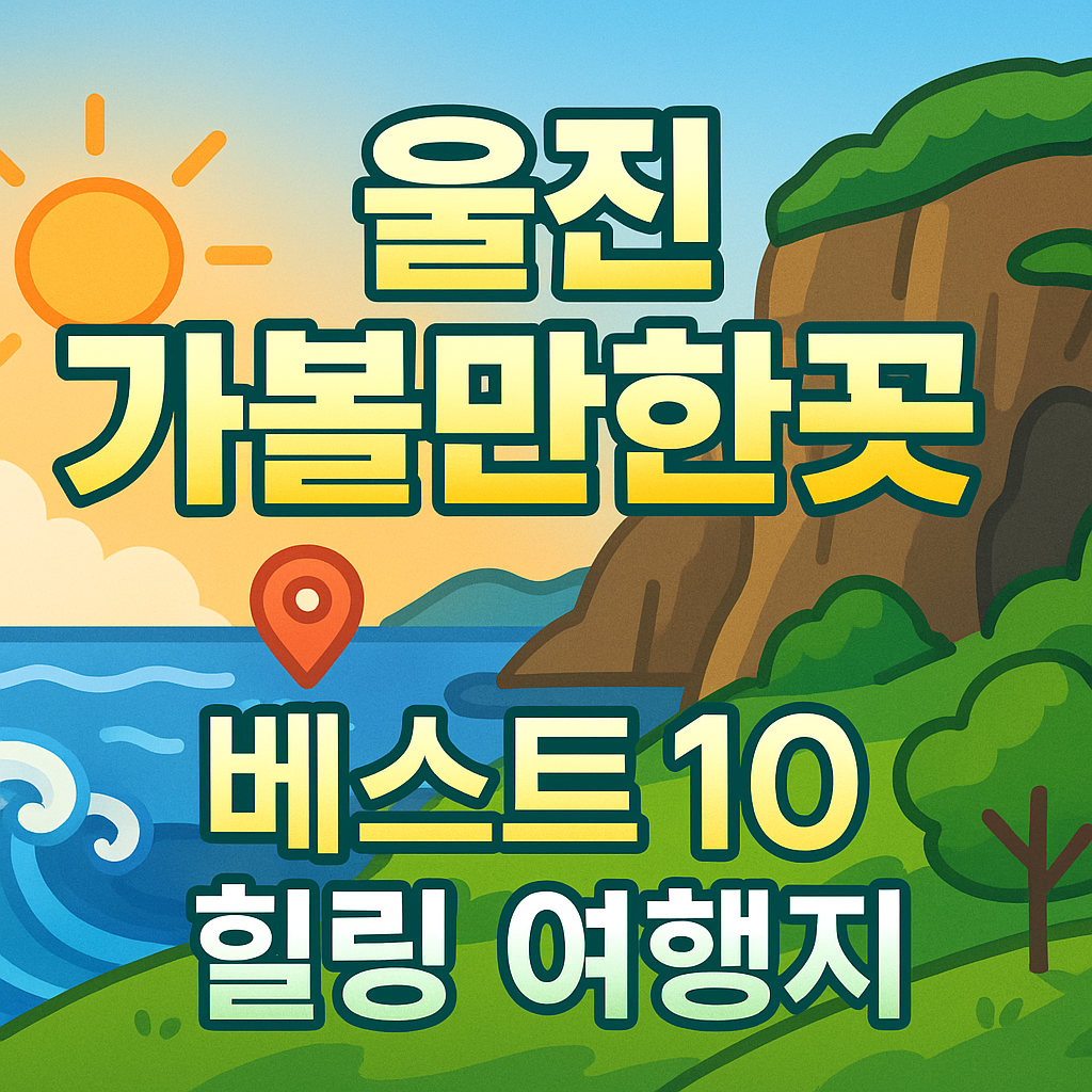 울진 가볼만한곳 베스트10