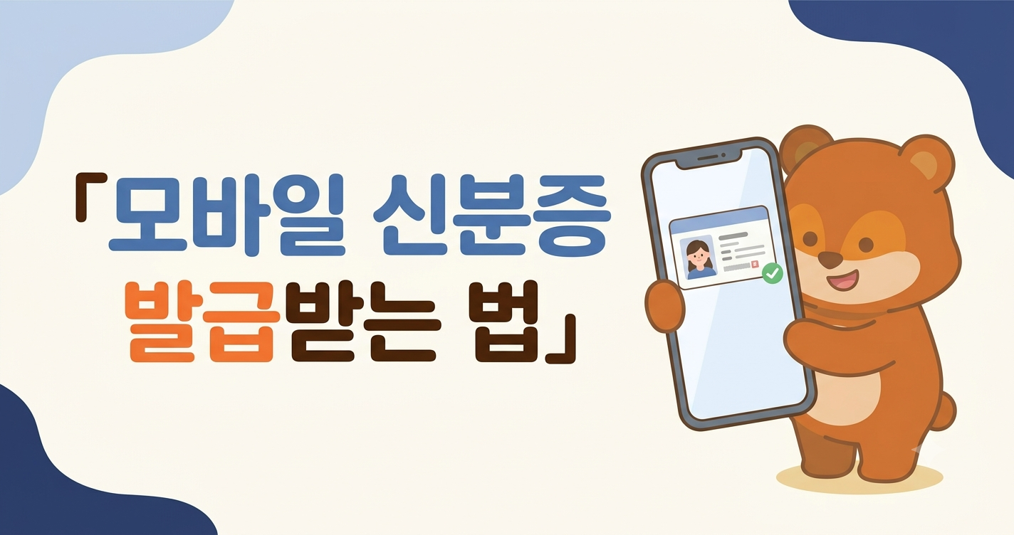 모바일 신분증 발급 방법, 운전면허증&middot;주민등록증 폰에 넣는 법