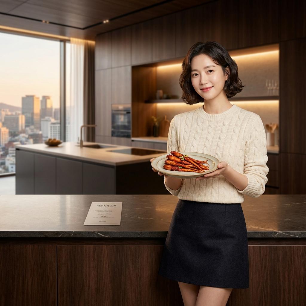 더덕의 찬 성질을 중화하는 조리법