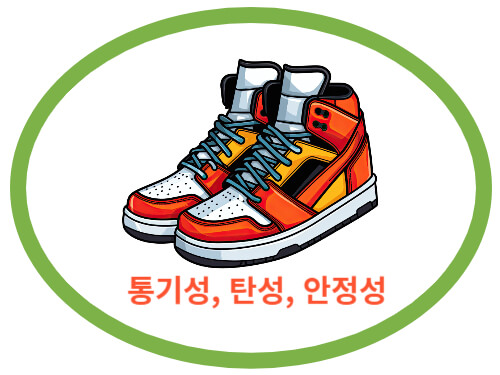 통기성-탄성-안정성