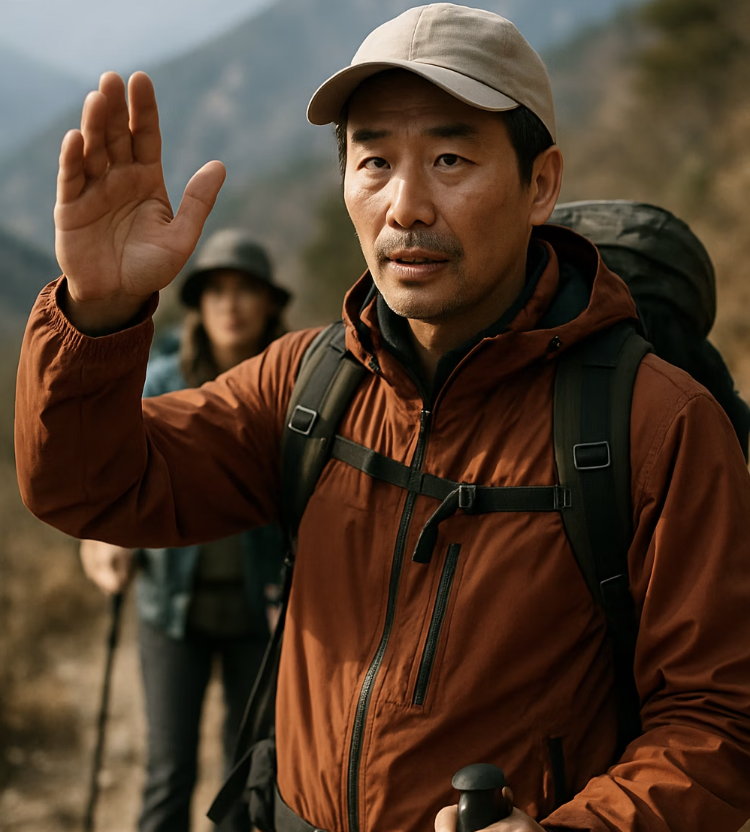 가장 결정적인 힌트, 산행 대장의 스타일