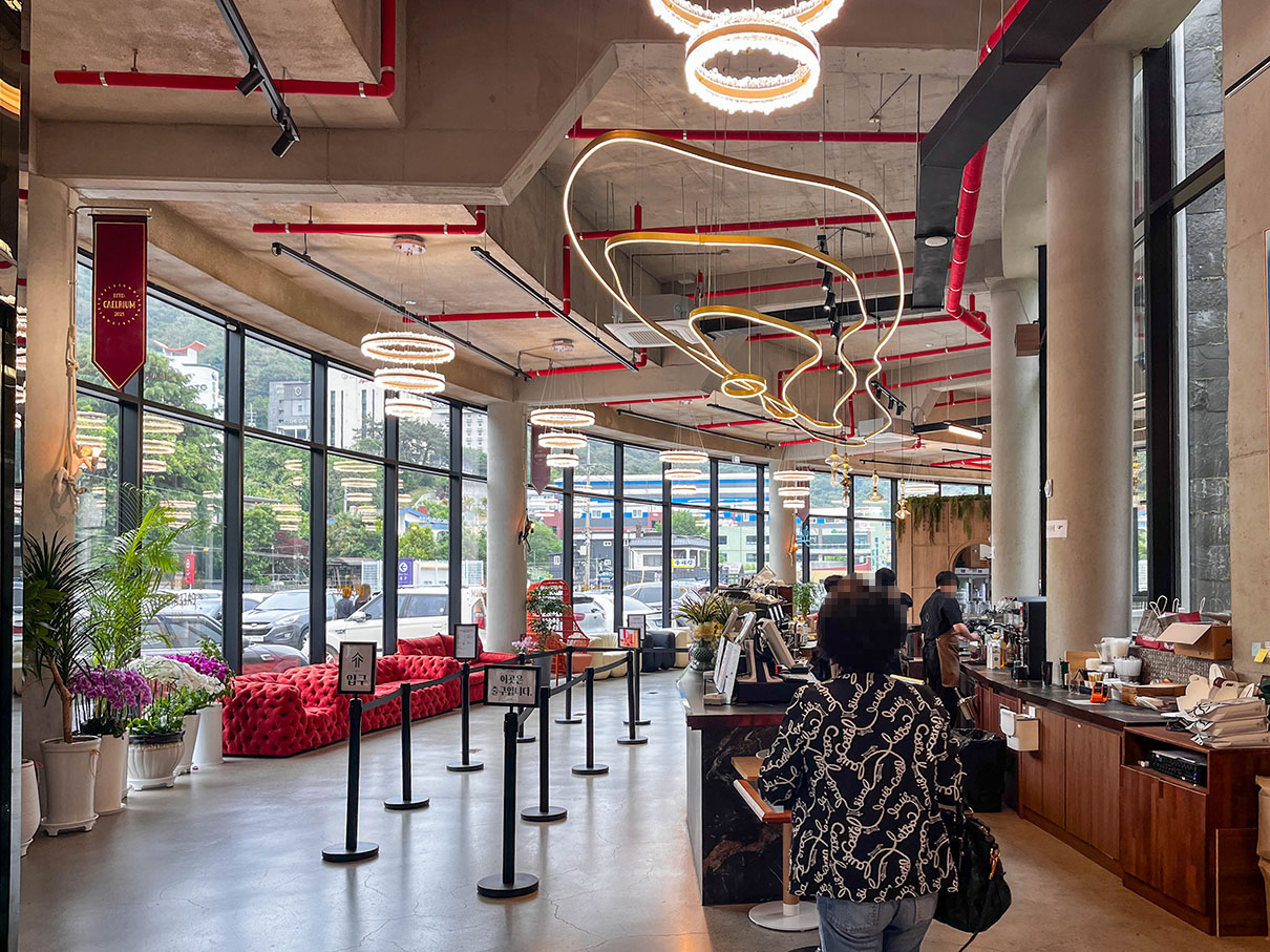 부산 만덕 대형 베이커리 카페 카엘리움