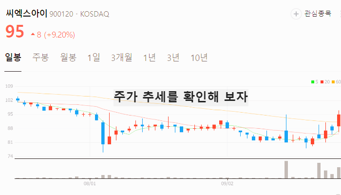 국내상장 중국기업 관련주 대장주 테마주 TOP7
