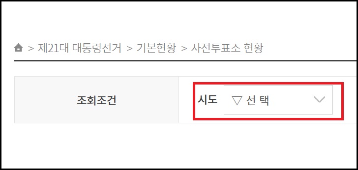 21대 대통령 선거 사전투표(8)