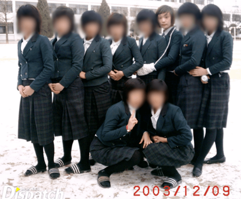 김히어라 중학생 시절 사진