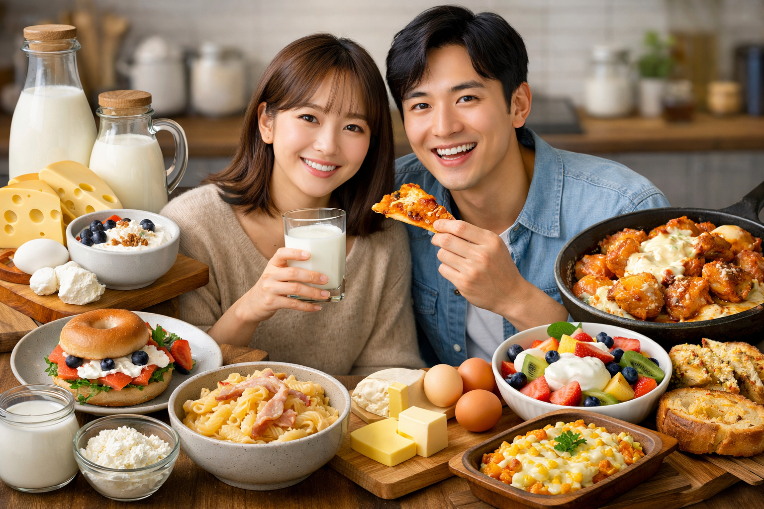 유제품과 궁합 좋은 음식