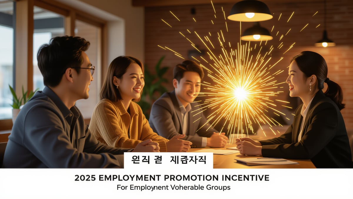 2025년 고용촉진장려금: 대상, 요건, 신청