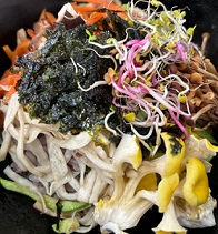 버섯돌솥비빔밥