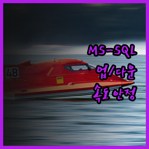 MS-SQL, ORACLE 대용량 업