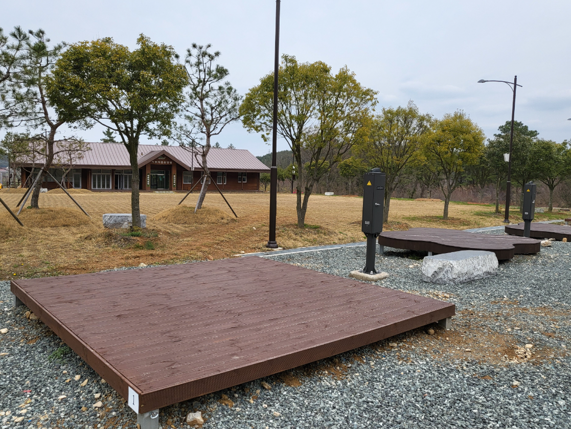 야영장 데크