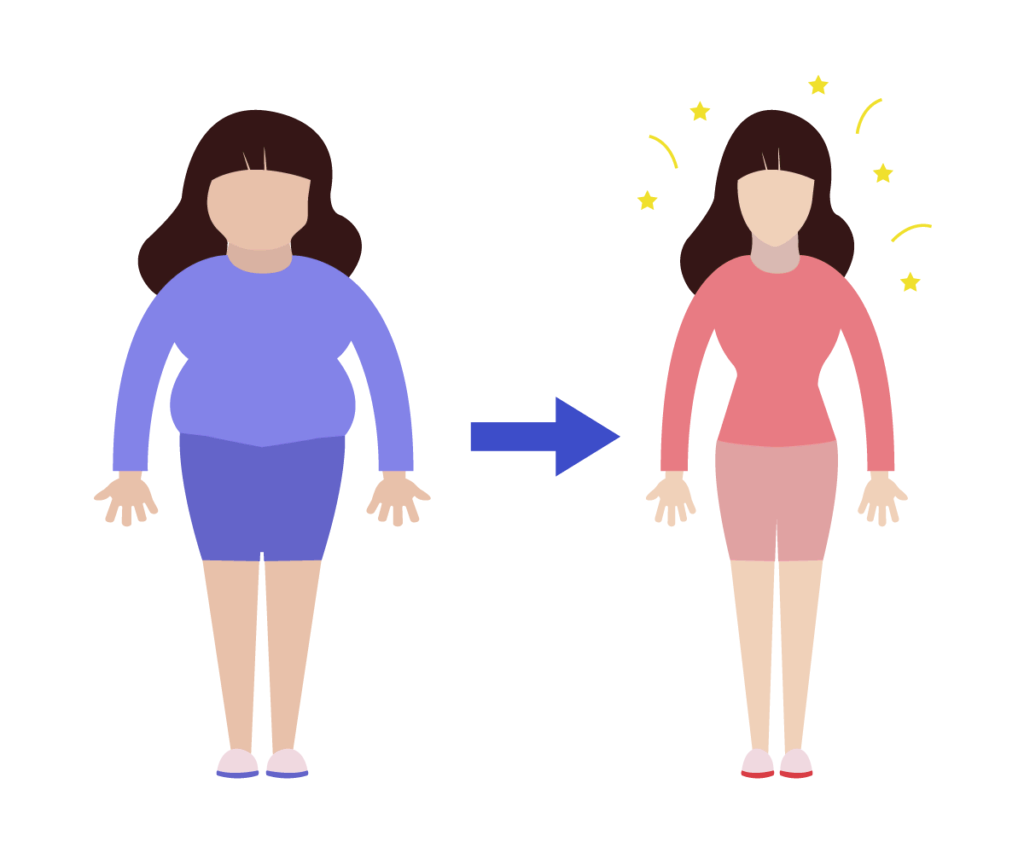 다이어트 전 후 모습, 다이어트 꿀팁