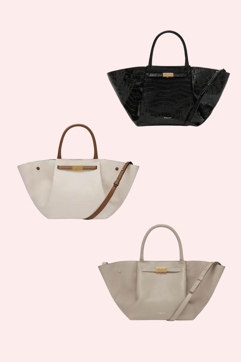 DeMellier 가방 3개