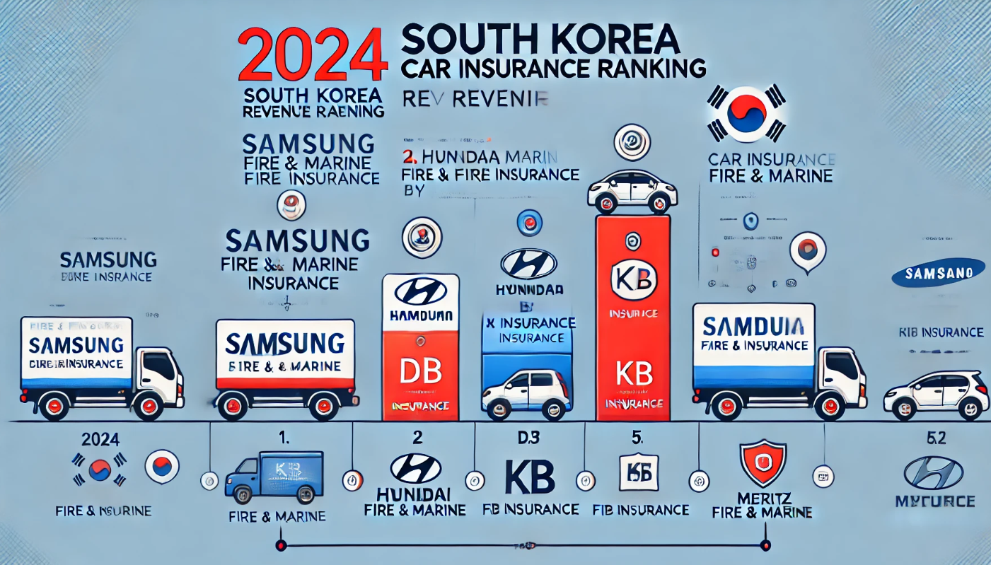2024년 자동차 보험 매출 순위