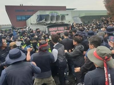 진주 화물연대 사고, CU 물류센터 사망, BGF리테일 원청교섭, 화물연대 총집결, 진주 정촌면 집회, 노동자 사망 사고, 노란봉투법 뜻, 특수고용직 정의, 노조법 2조 3조 개정, 화물연대 규탄대회, BGF로지스 파업, 특수고용노동자 교섭권, 민주노총 총력투쟁, 진주 예하리 사고, 화물 기사 처우 개선, 공권력 살인 논란, 실질적 지배력 판단, 간접고용 문제점, 노동3권 보장, 2026 노동법 이슈