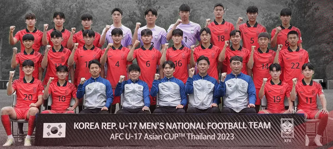 AFC-U17-국가대표선수단