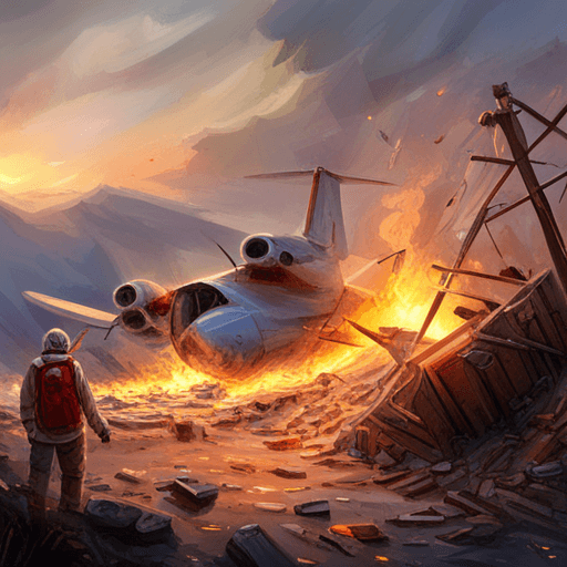 비행기 추락 목격 꿈 해몽 해석