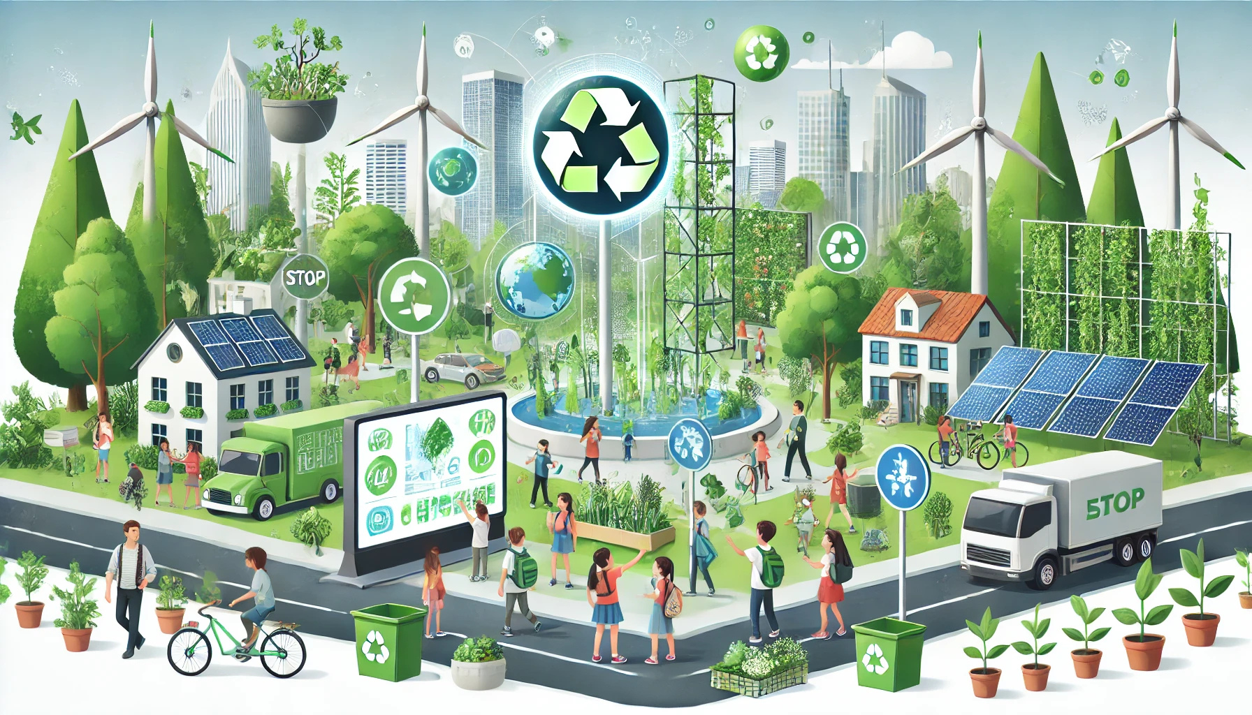 미래형 친환경 도시에서의 지속가능성 교육