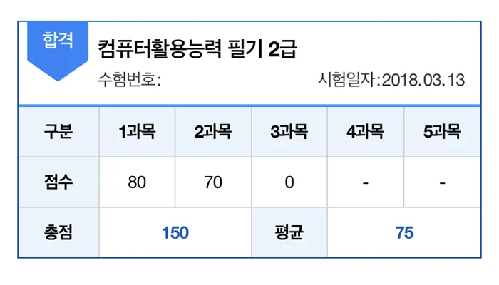 컴퓨터활용능력 2급 독학순서 무료강의 기출풀이_2