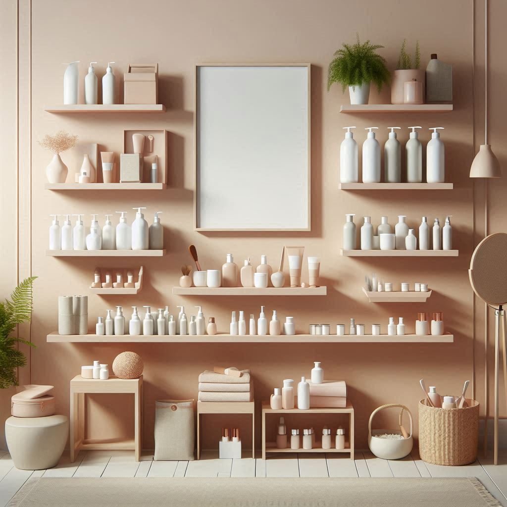 피부,체형관리 샵 배경