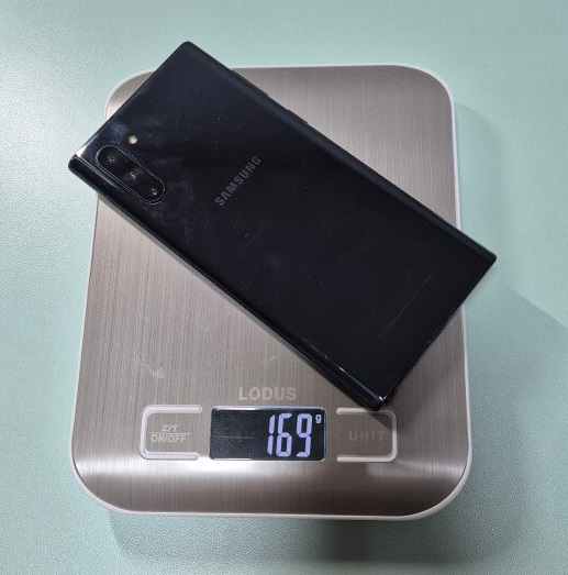 노트10 무게