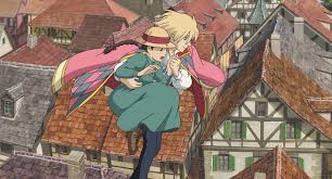 하울이 소피를 안고 있는 모습