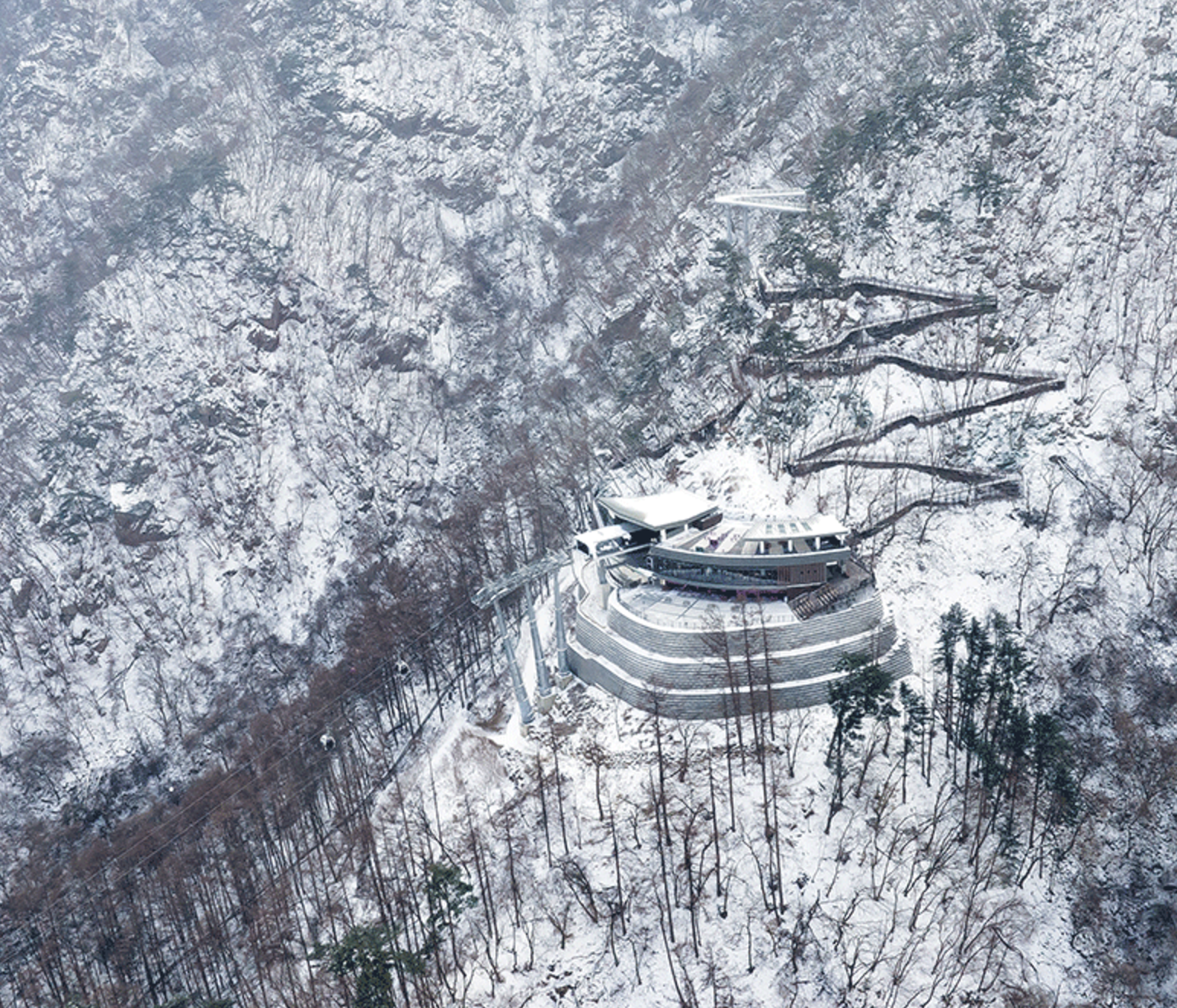 춘천 삼악산 호수케이블카 산책길&amp;스카이워크 안내