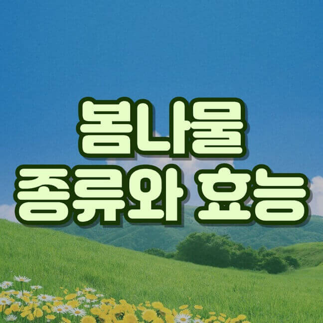 봄나물