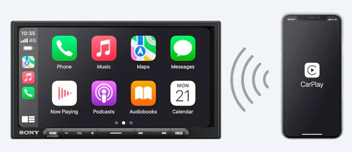 XAV-AX4000 XAV-AX6000 Apple Carplay 애플 카플레이