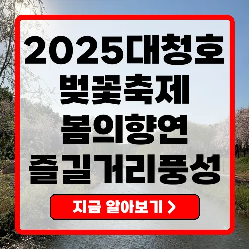 대청호벚꽃축제