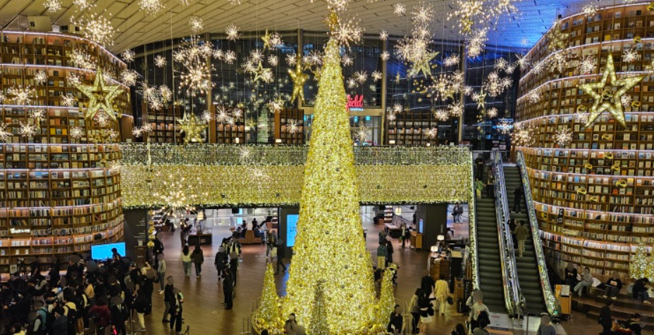 메가박스 코엑스점의 크리스마스