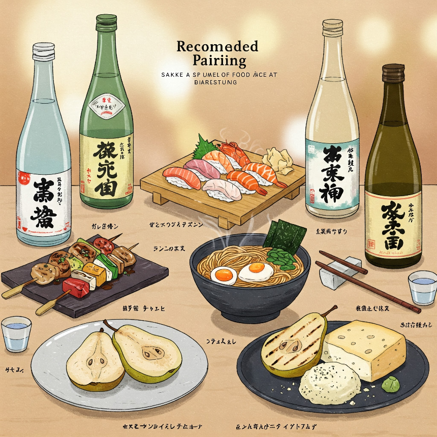 사케 안주 추천: 최상의 페어링 가이드