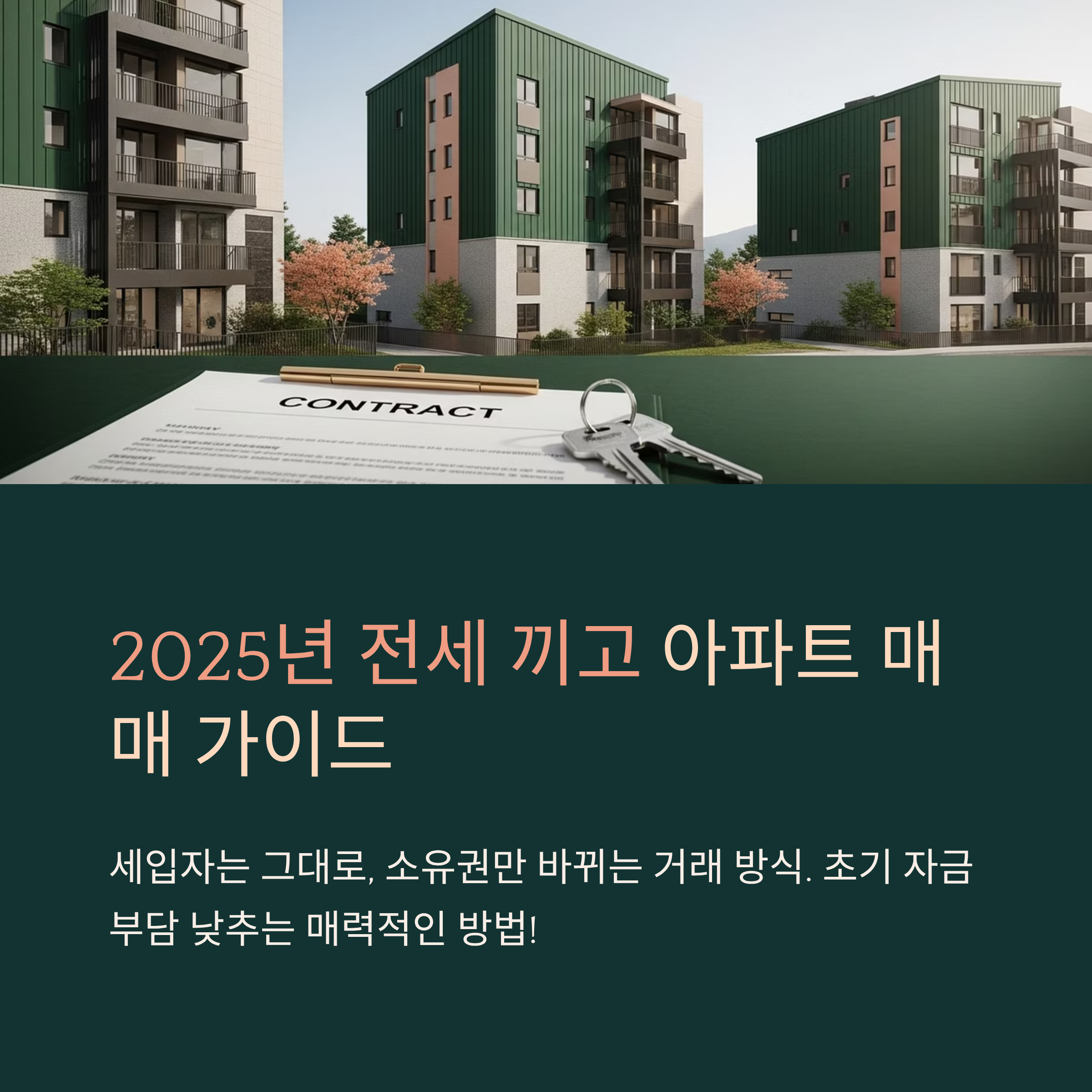 전세 끼고 아파트 매매 완벽 가이드(2025년 )