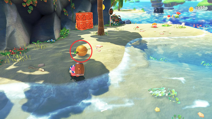 별의 커비 디스커버리 널찍널찍비치 공략