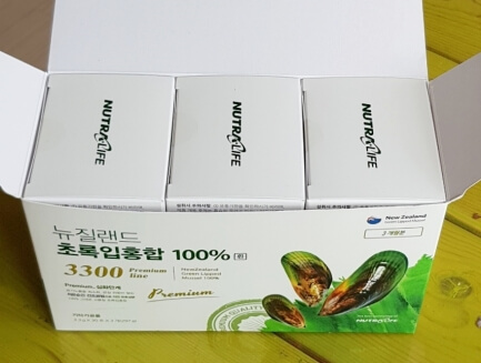 뉴트라라이프 초록입홍합 영양제