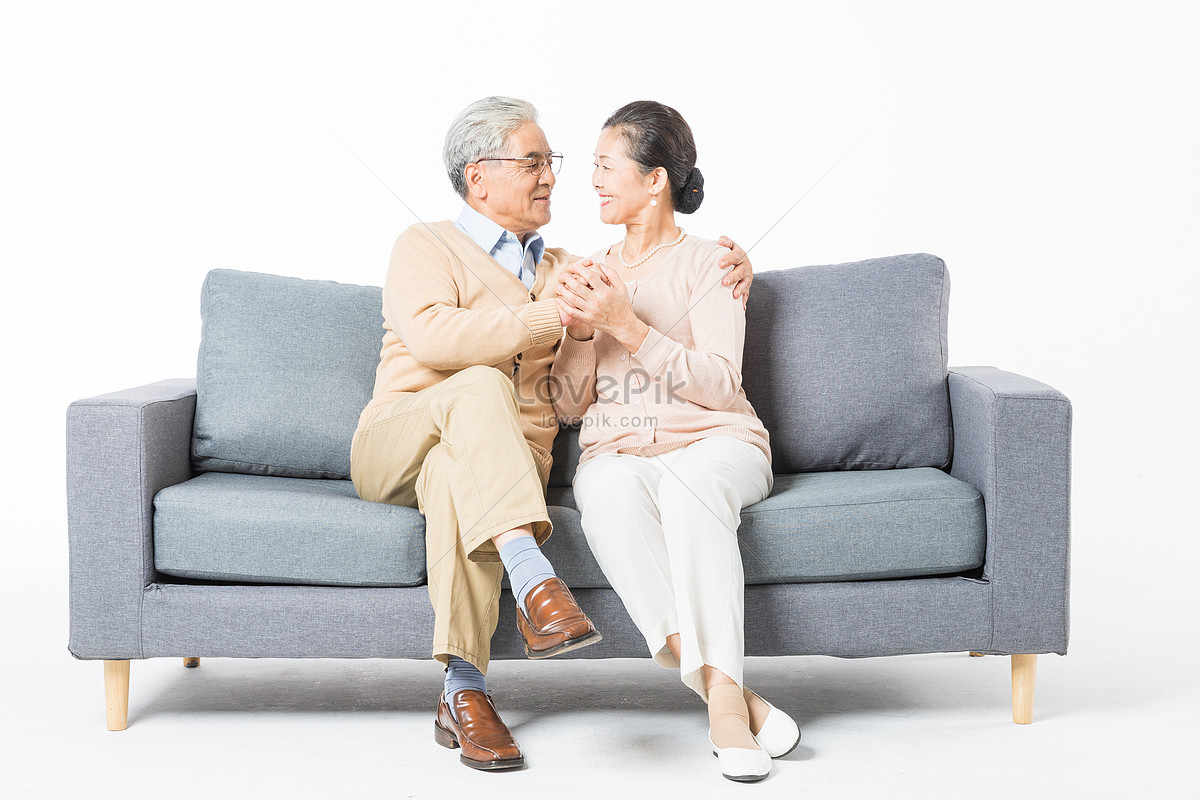 행복한 중년 부부