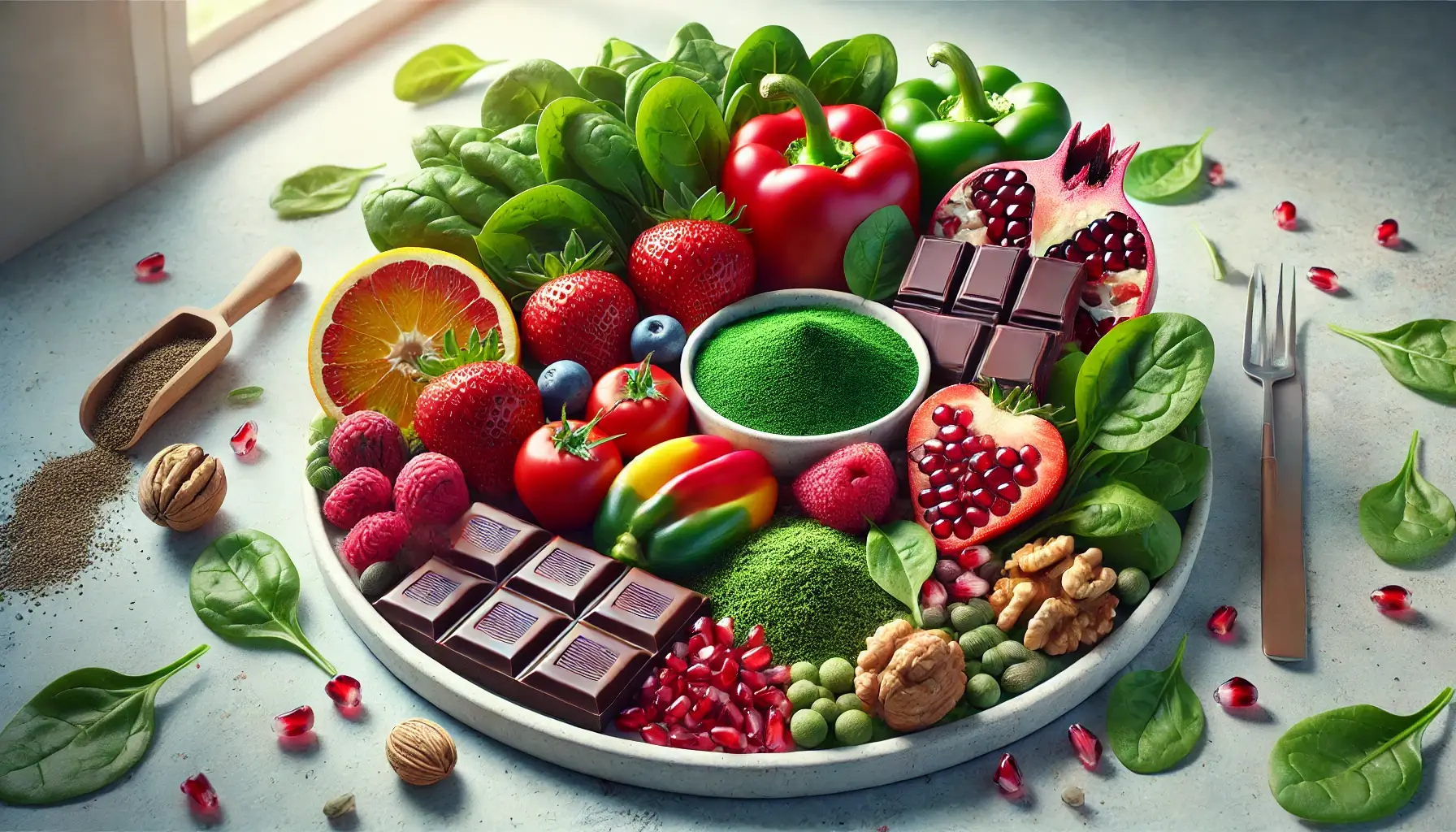 항산화 성분이 풍부한 슈퍼푸드는 우리의 건강과 젊음을 유지하는 데 필수적