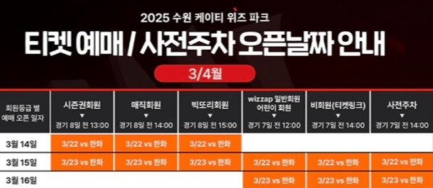 KBO 개막전 티켓팅