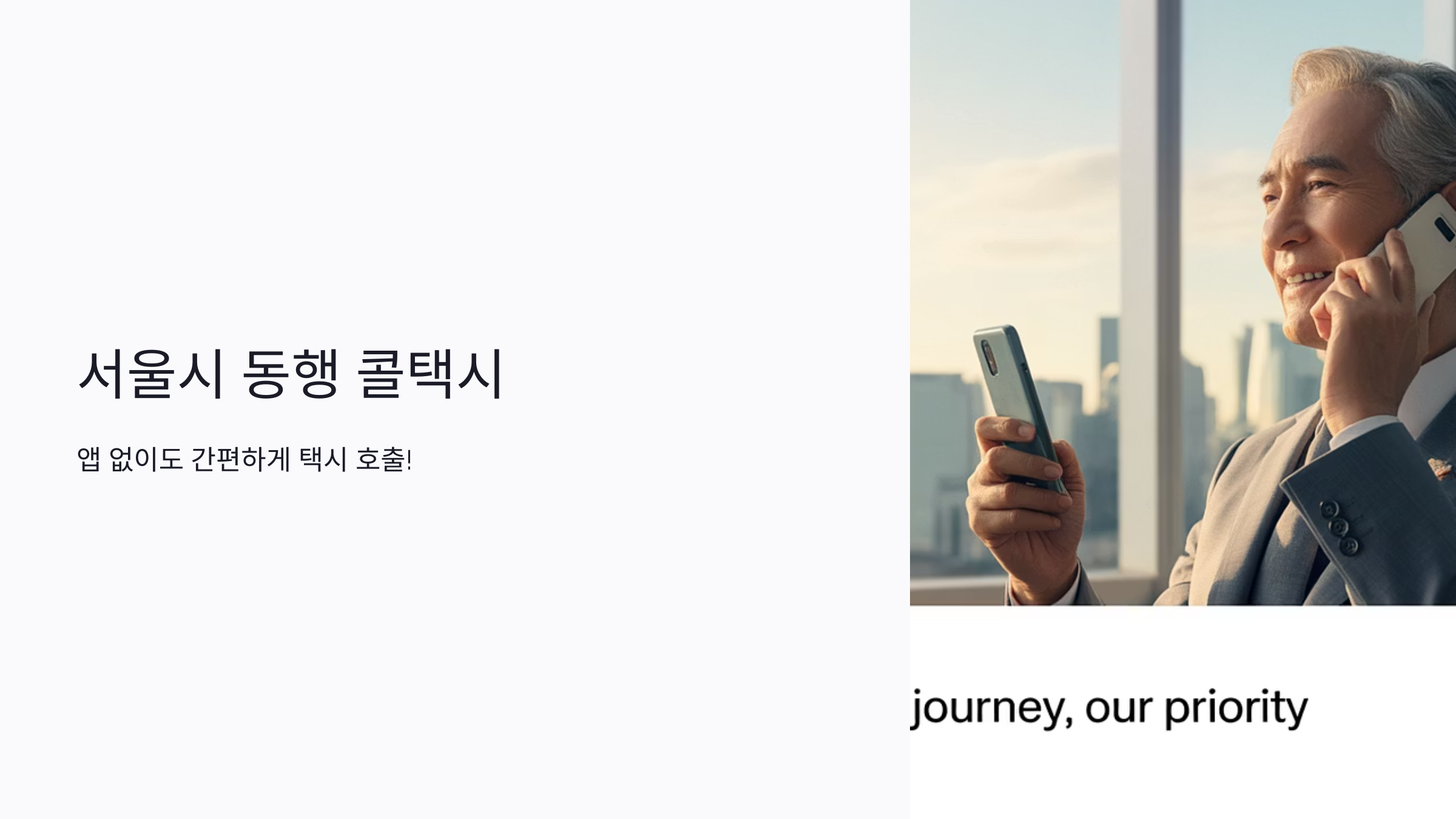 서울시 동행 콜택시